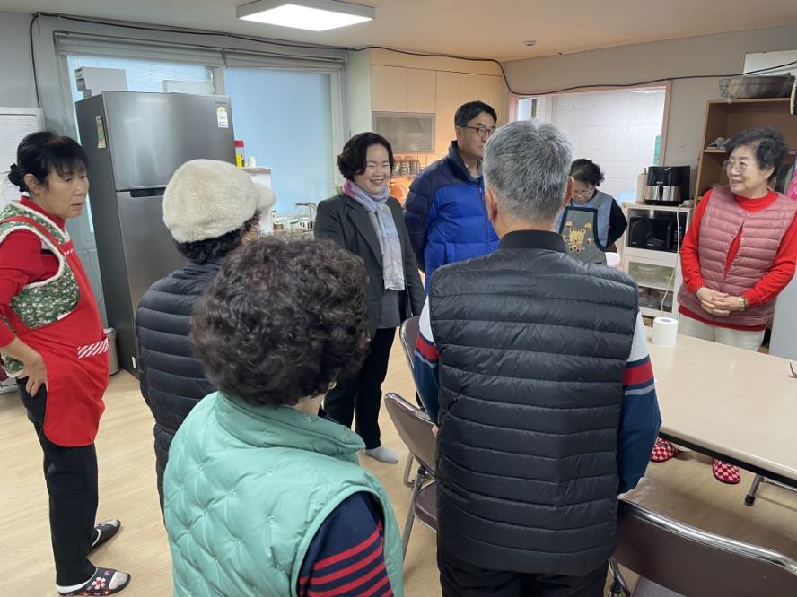 수원시 권선구 권선2동, 새해맞이 관내 경로당 순회 방문